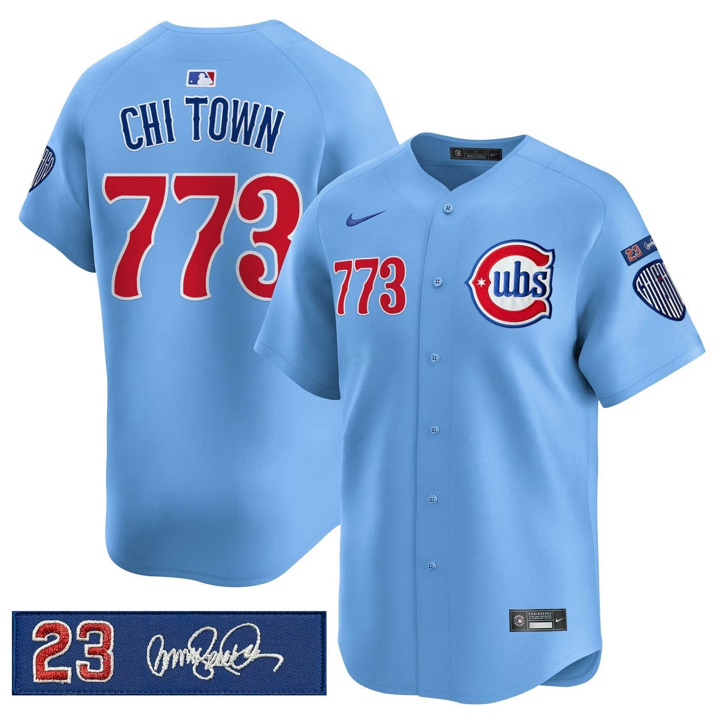 Camisa MLB Men’s Chicago ‘Ryne Sandberg Tribute’ Vapor Premier Limited Jersey V3