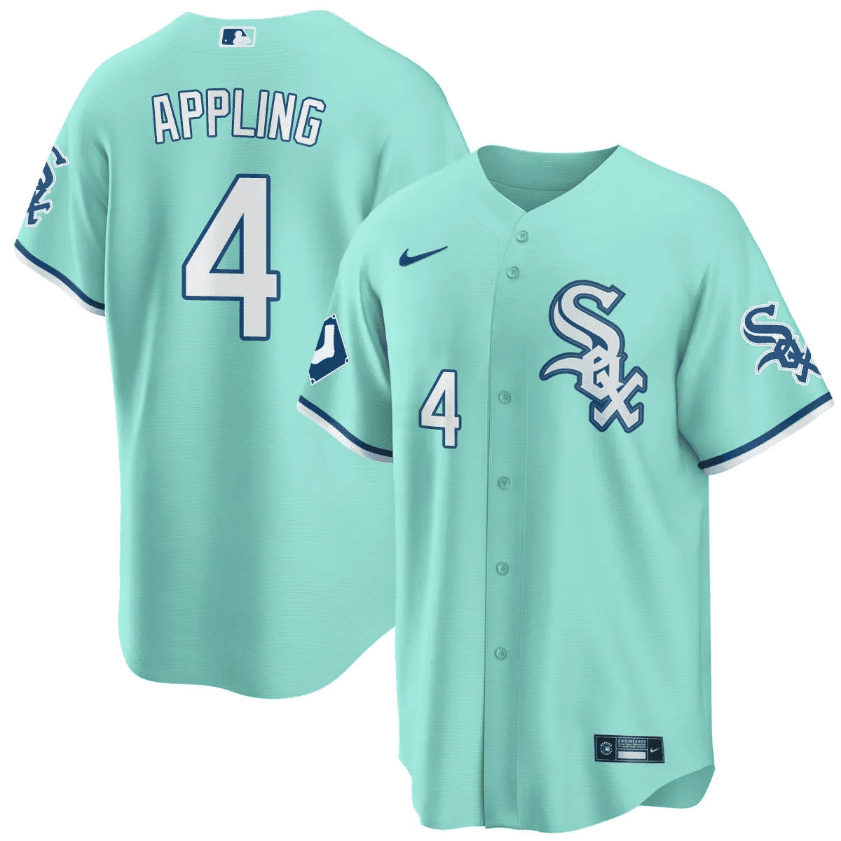 Camisa MLB Men’s Chicago Teal Collection Jersey