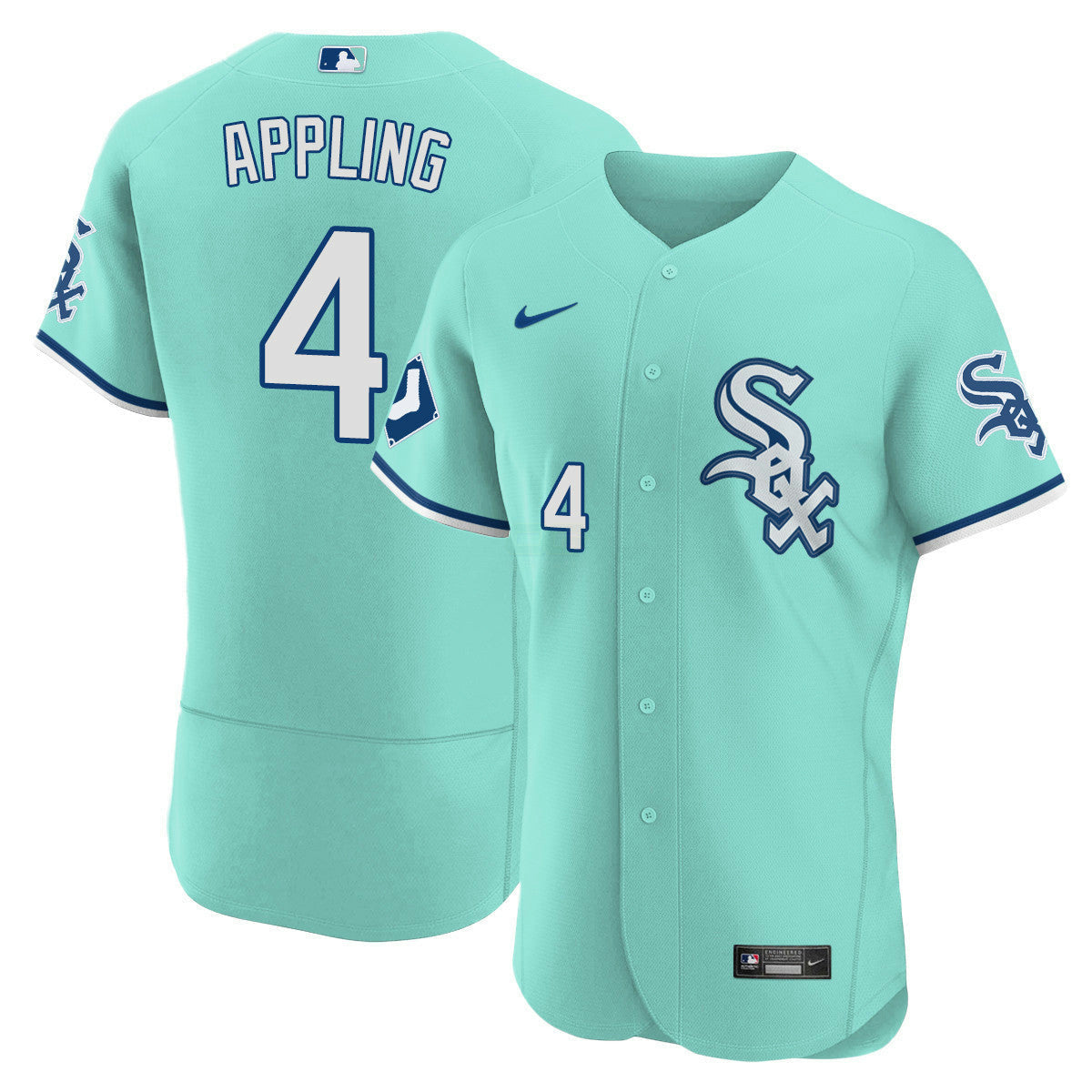 Camisa MLB Men’s Chicago Teal Collection Jersey