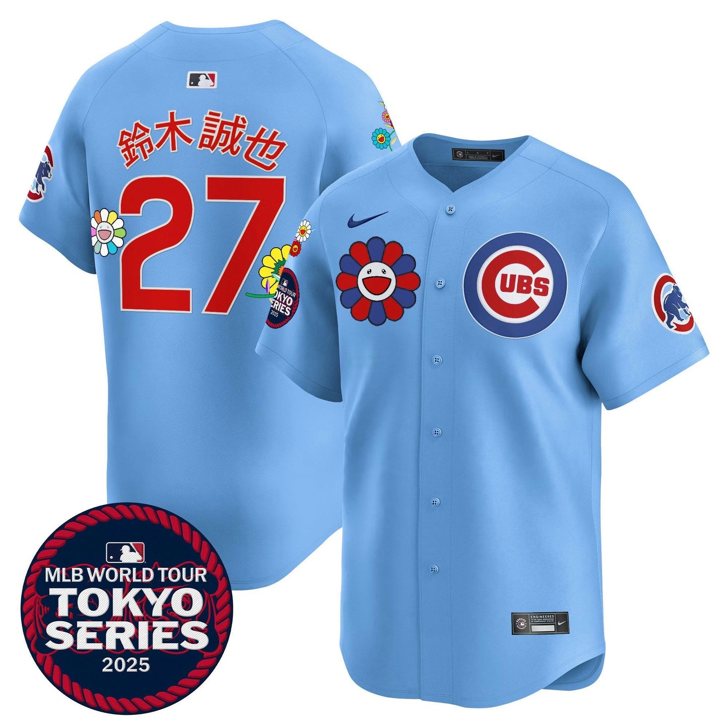 Camisa MLB Men’s Chicago Tokyo Series 2025 Vapor Premier Limited Jersey – Stitched