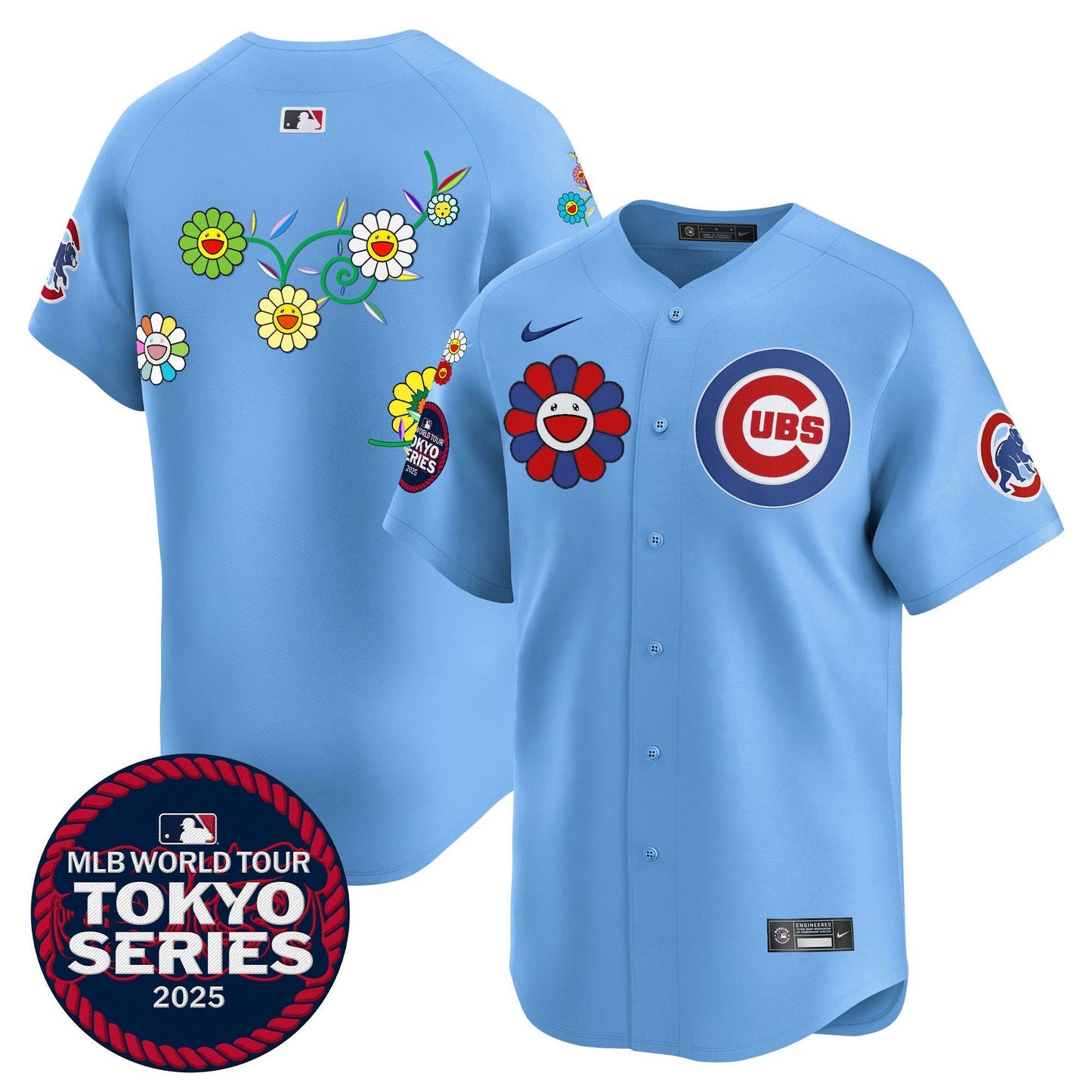Camisa MLB Men’s Chicago Tokyo Series 2025 Vapor Premier Limited Jersey – Stitched