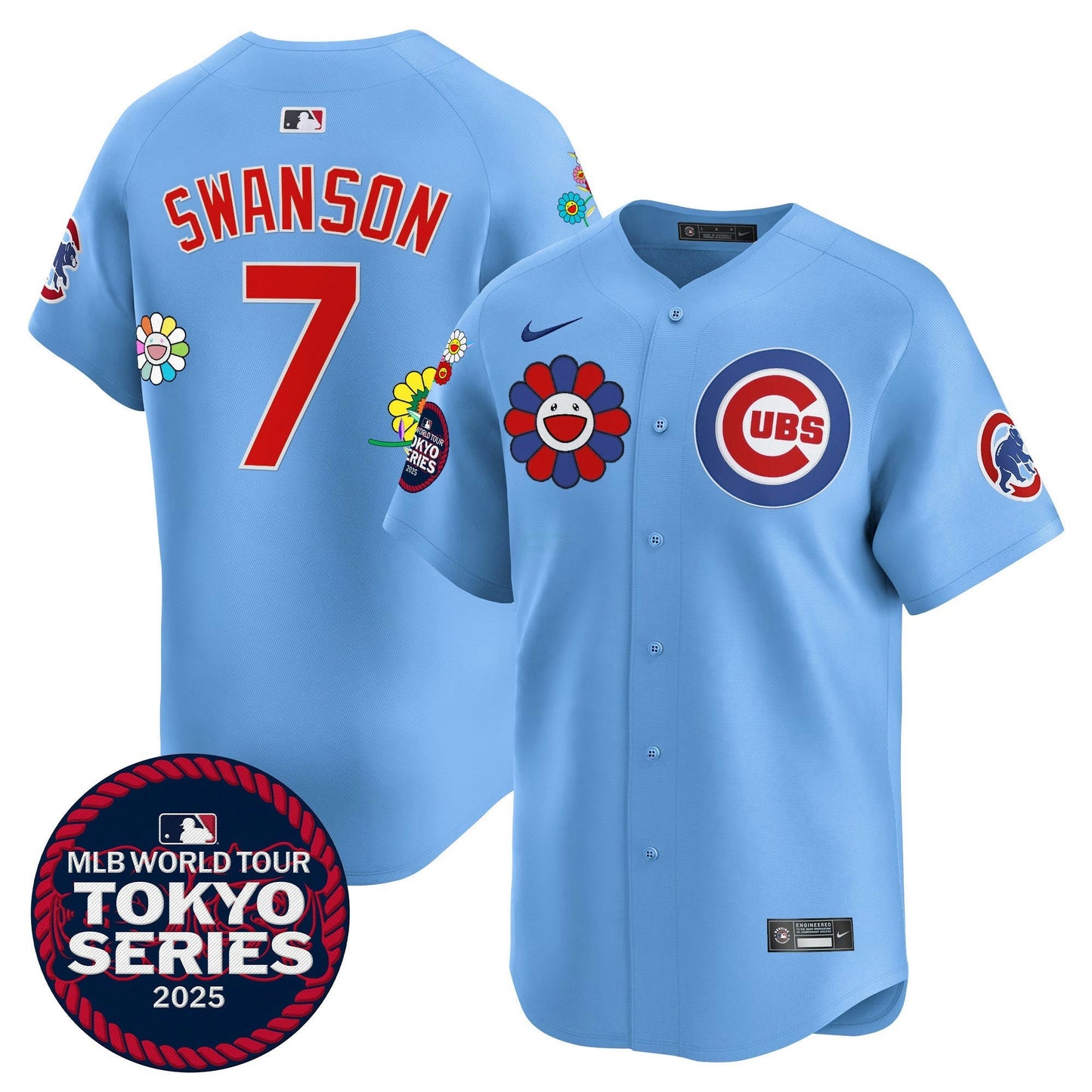 Camisa MLB Men’s Chicago Tokyo Series 2025 Vapor Premier Limited Jersey – Stitched