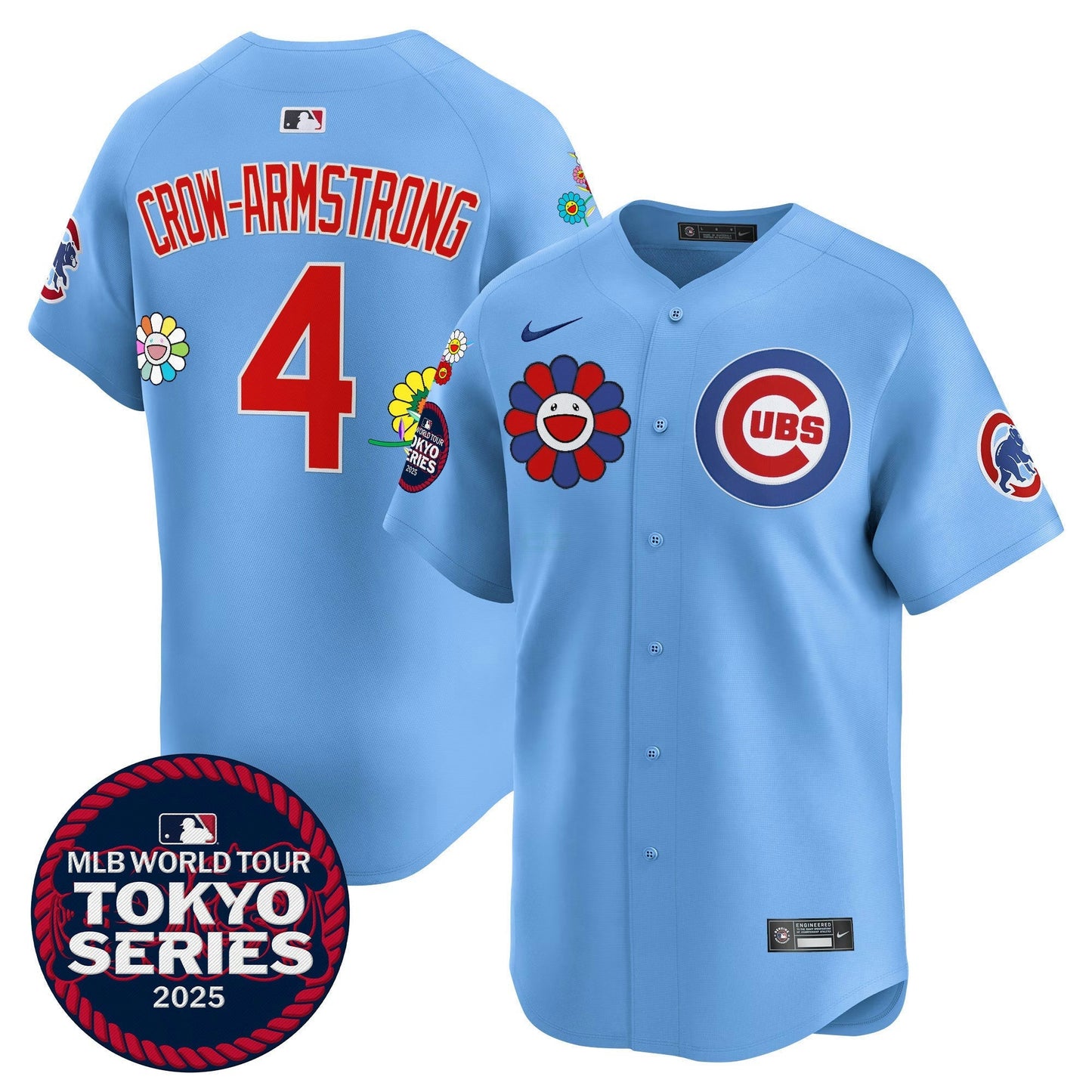 Camisa MLB Men’s Chicago Tokyo Series 2025 Vapor Premier Limited Jersey – Stitched