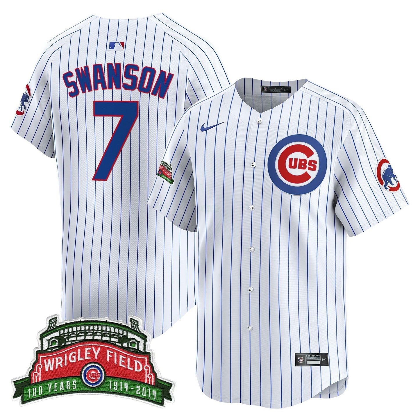 Camisa MLB Men’s Chicago Wrigley Field Style Vapor Premier Limited Jersey