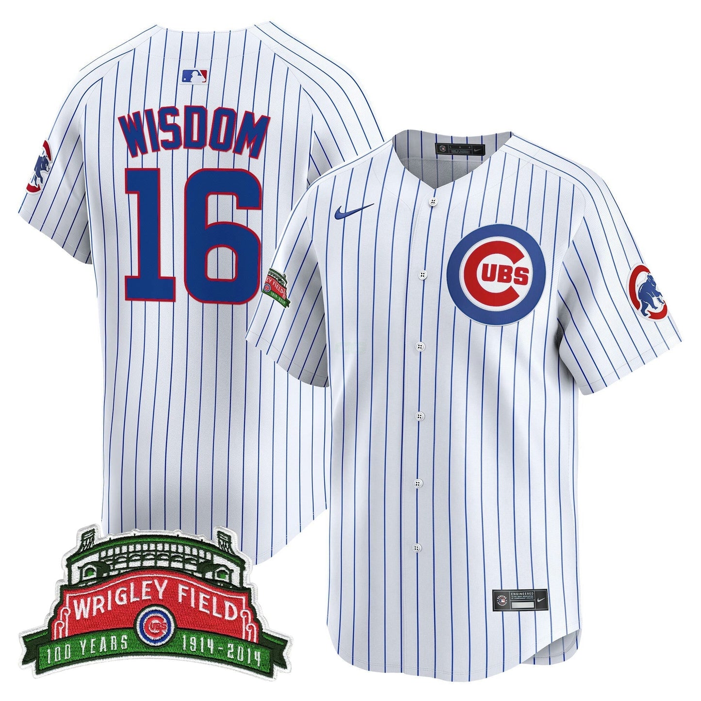 Camisa MLB Men’s Chicago Wrigley Field Style Vapor Premier Limited Jersey
