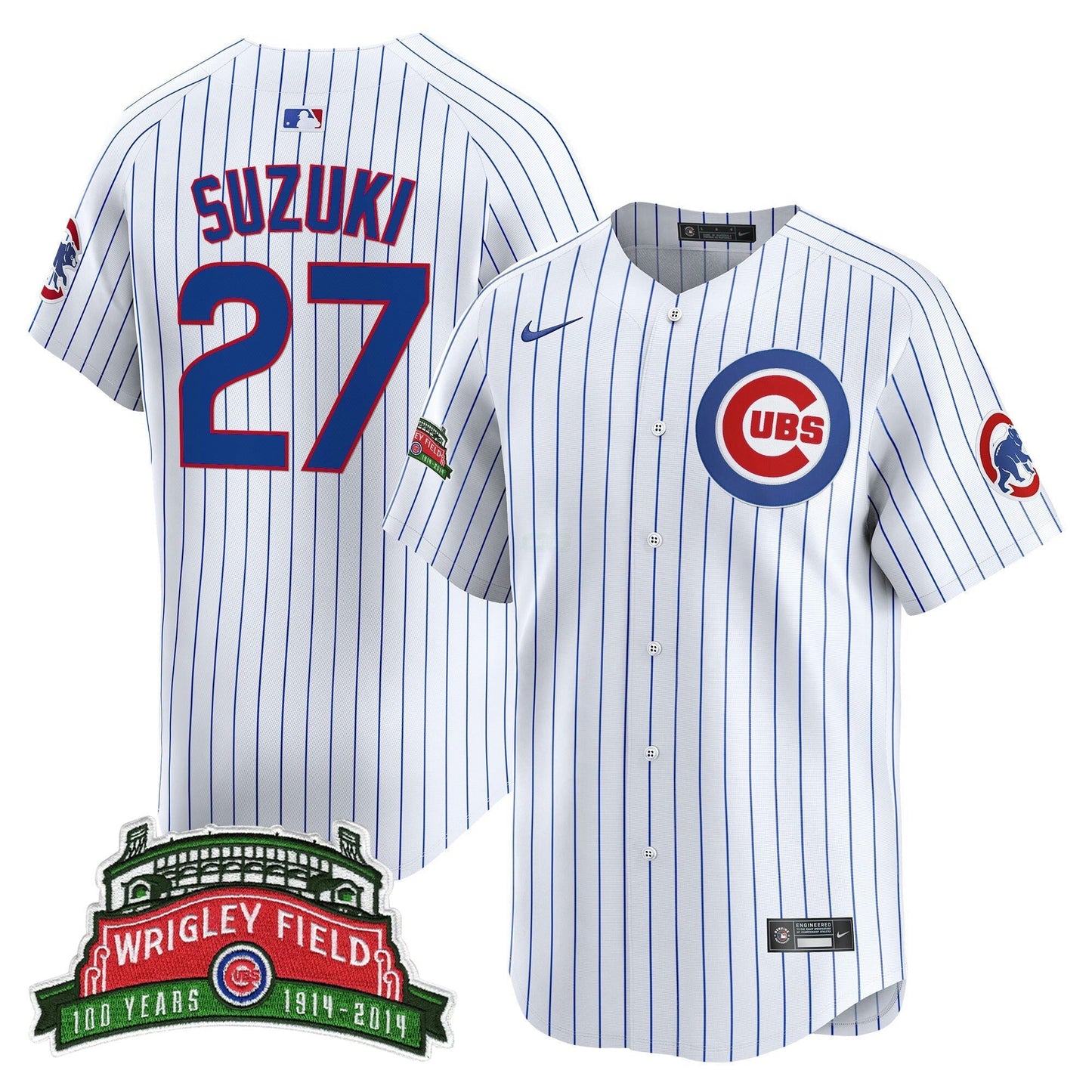 Camisa MLB Men’s Chicago Wrigley Field Style Vapor Premier Limited Jersey