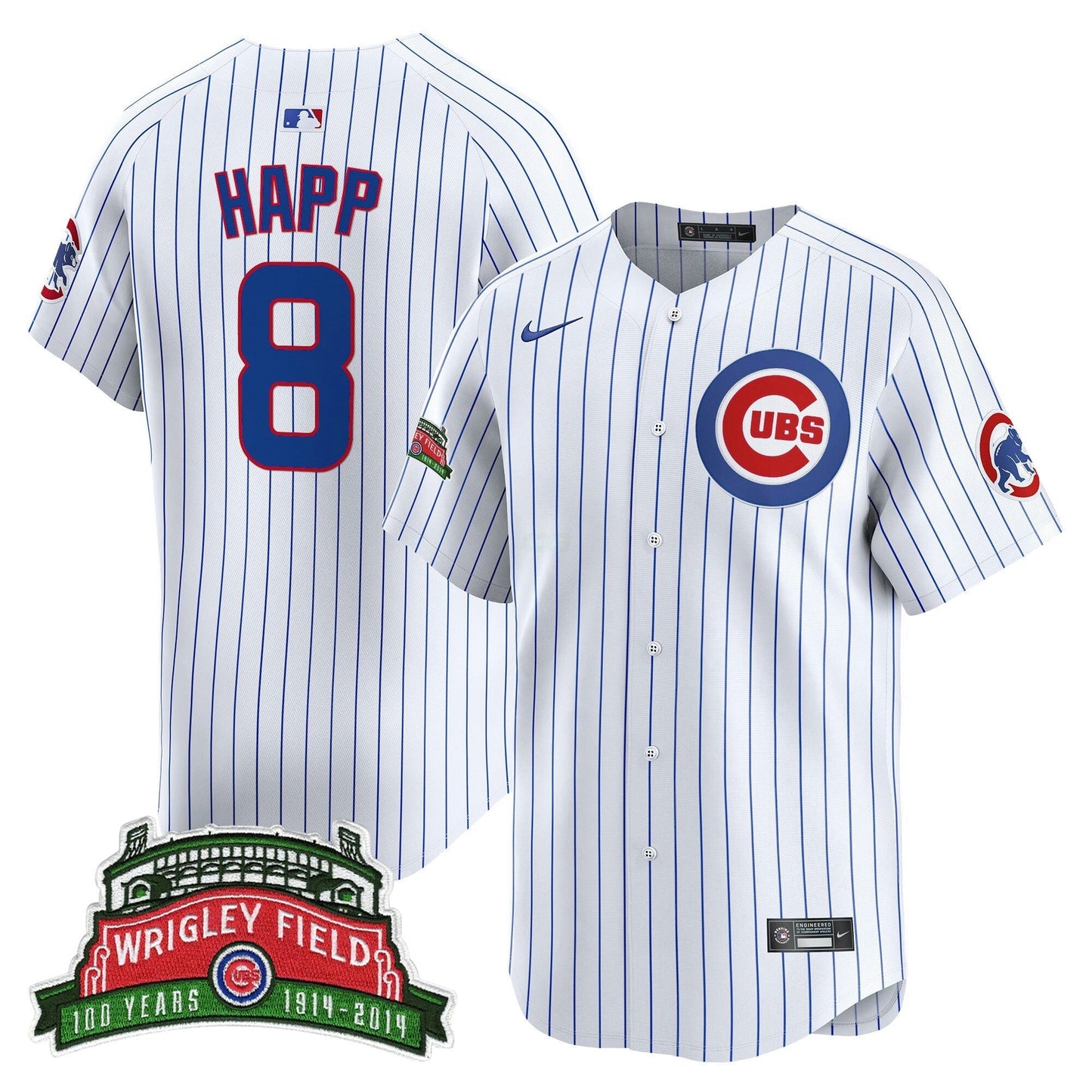 Camisa MLB Men’s Chicago Wrigley Field Style Vapor Premier Limited Jersey