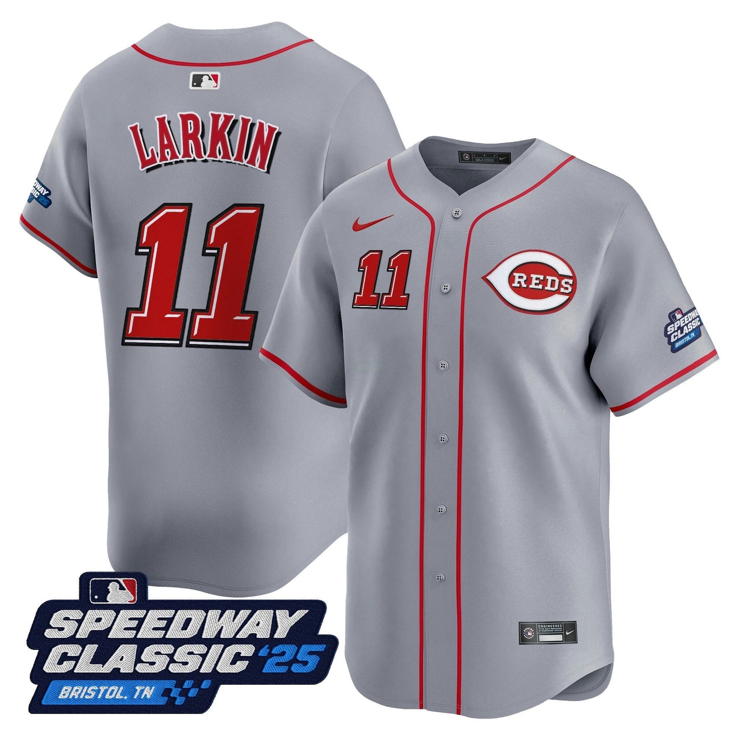 Camisa MLB Men’s Cincinnati ‘Speedway Classic’ Vapor Premier Limited Jersey