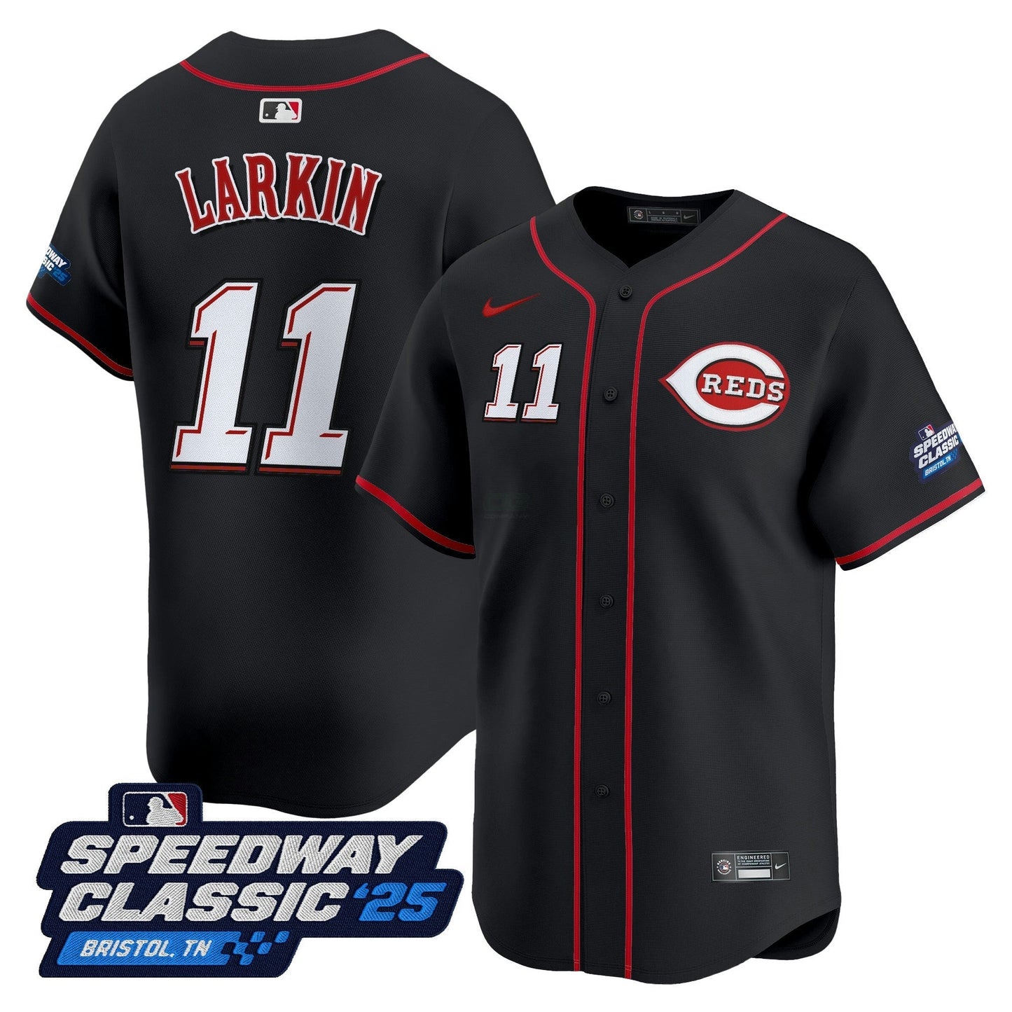Camisa MLB Men’s Cincinnati ‘Speedway Classic’ Vapor Premier Limited Jersey