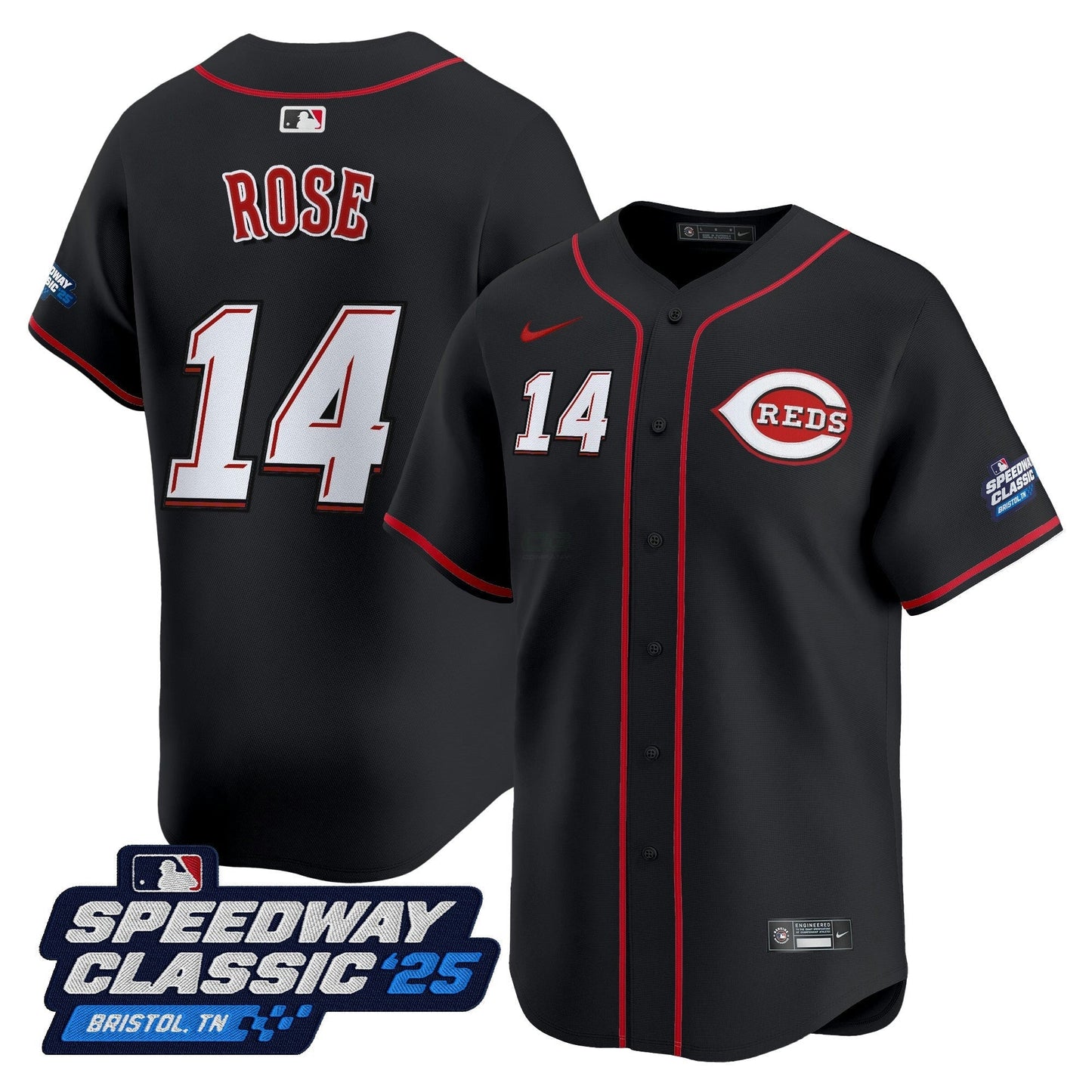 Camisa MLB Men’s Cincinnati ‘Speedway Classic’ Vapor Premier Limited Jersey