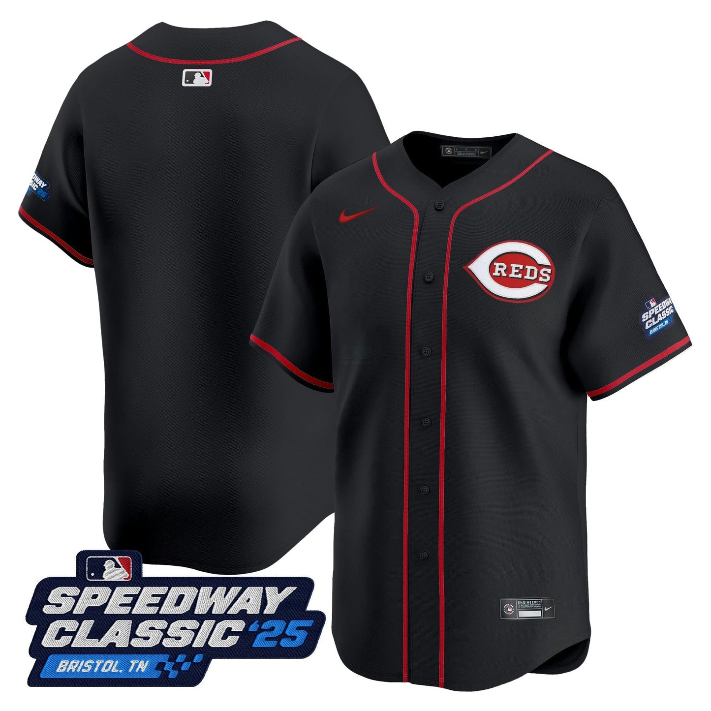 Camisa MLB Men’s Cincinnati ‘Speedway Classic’ Vapor Premier Limited Jersey