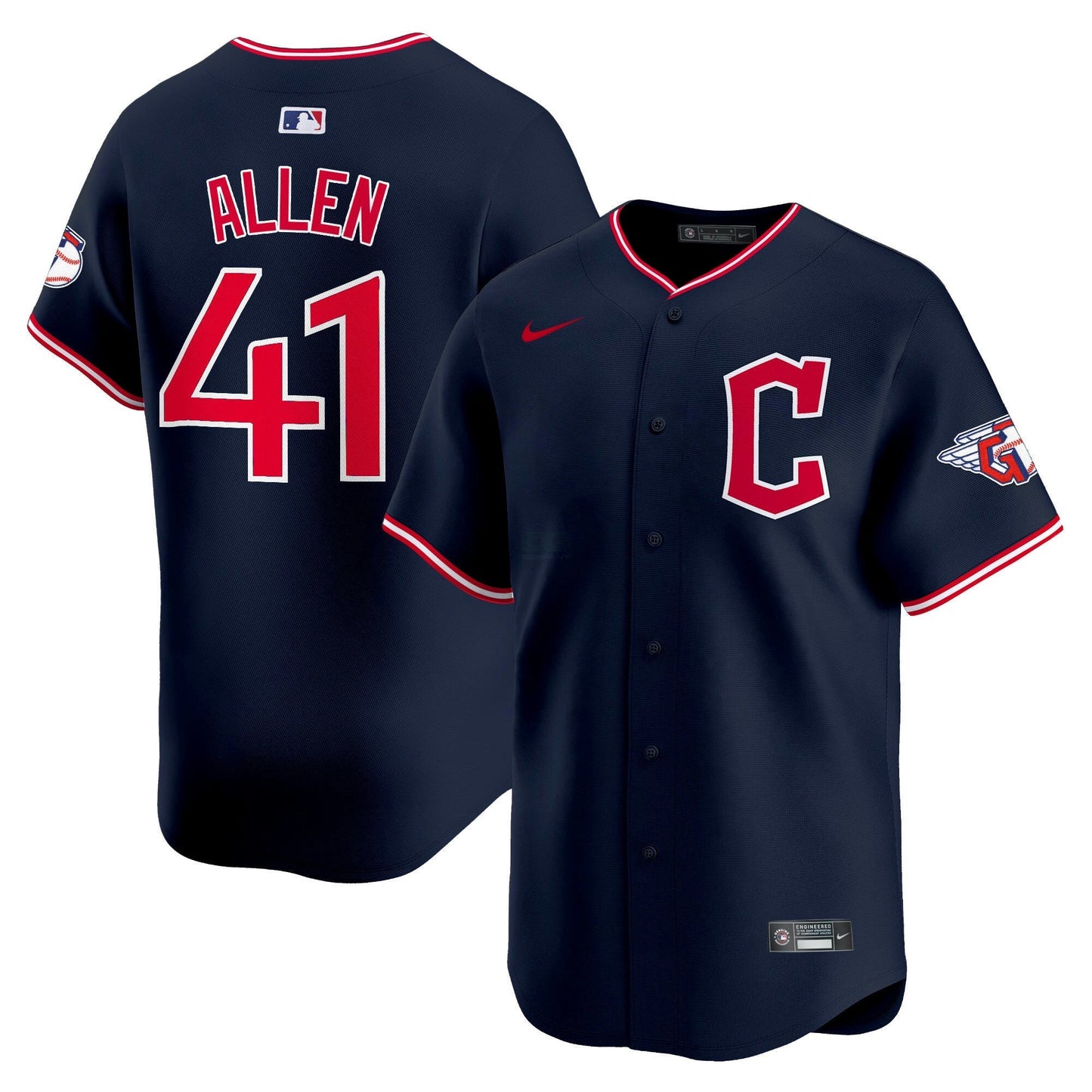 Camisa MLB Men’s Cleveland 2025 Vapor Premier Limited Jersey