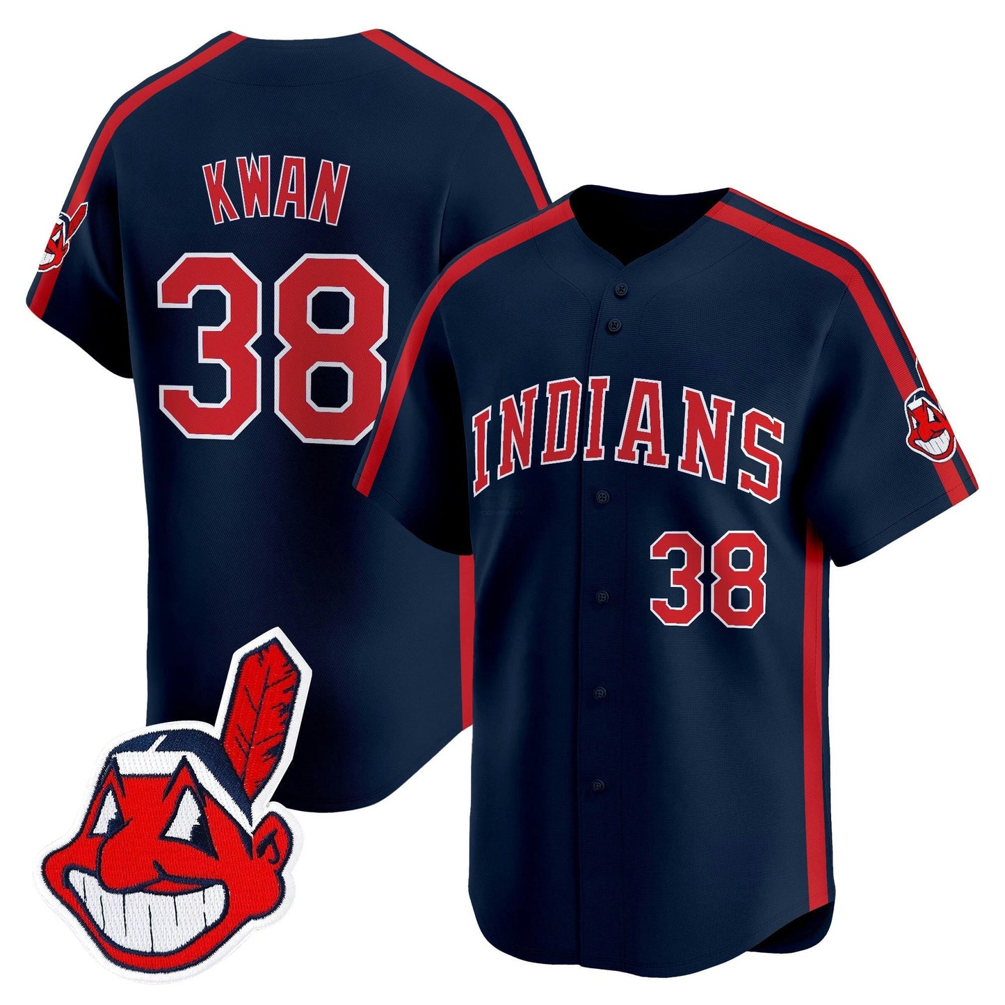 Camisa MLB Men’s Cleveland Indians Ricky ‘Wild Thing’ Vaughn Vapor Premier Limited Jersey
