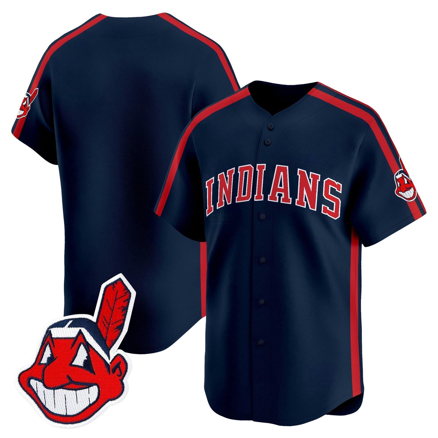 Camisa MLB Men’s Cleveland Indians Ricky ‘Wild Thing’ Vaughn Vapor Premier Limited Jersey