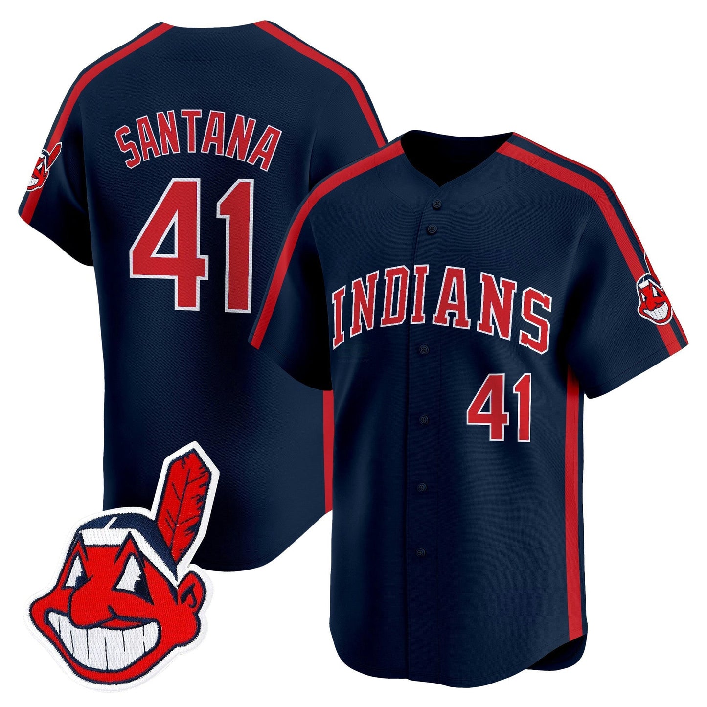 Camisa MLB Men’s Cleveland Indians Ricky ‘Wild Thing’ Vaughn Vapor Premier Limited Jersey