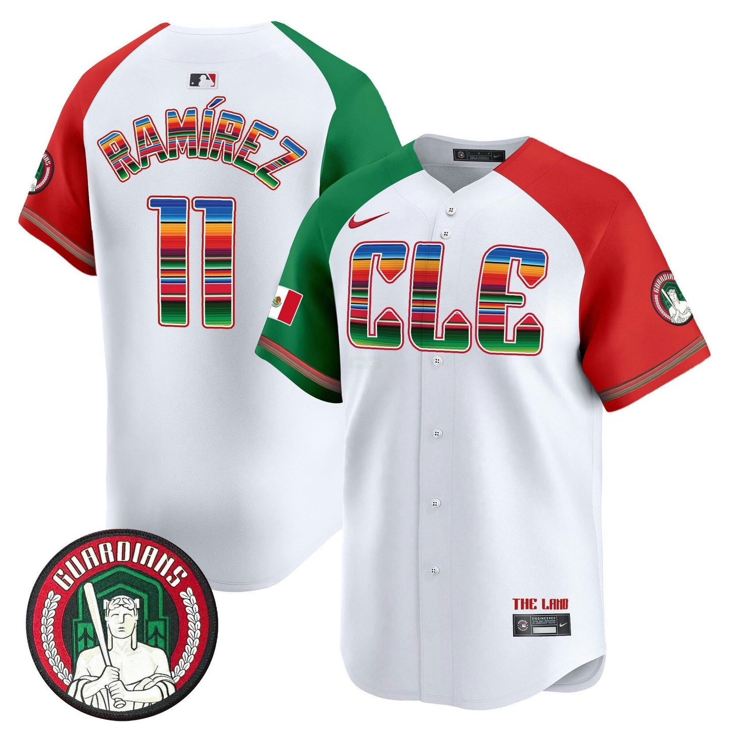 Camisa MLB Men’s Cleveland Mexico Vapor Premier Limited Jersey