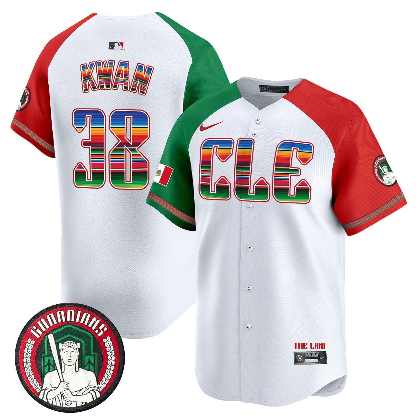 Camisa MLB Men’s Cleveland Mexico Vapor Premier Limited Jersey