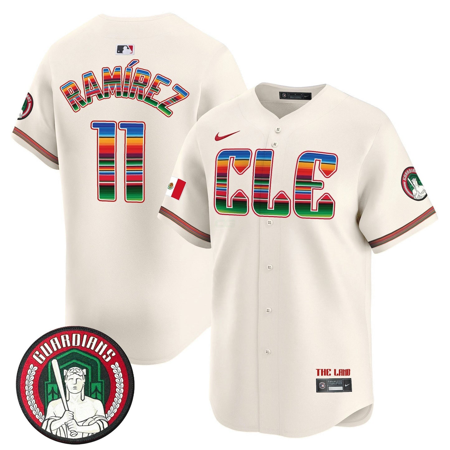 Camisa MLB Men’s Cleveland Mexico Vapor Premier Limited Jersey