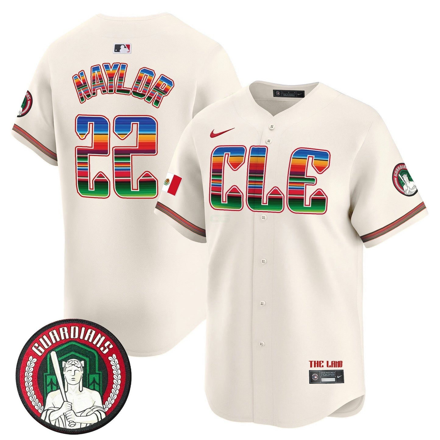 Camisa MLB Men’s Cleveland Mexico Vapor Premier Limited Jersey