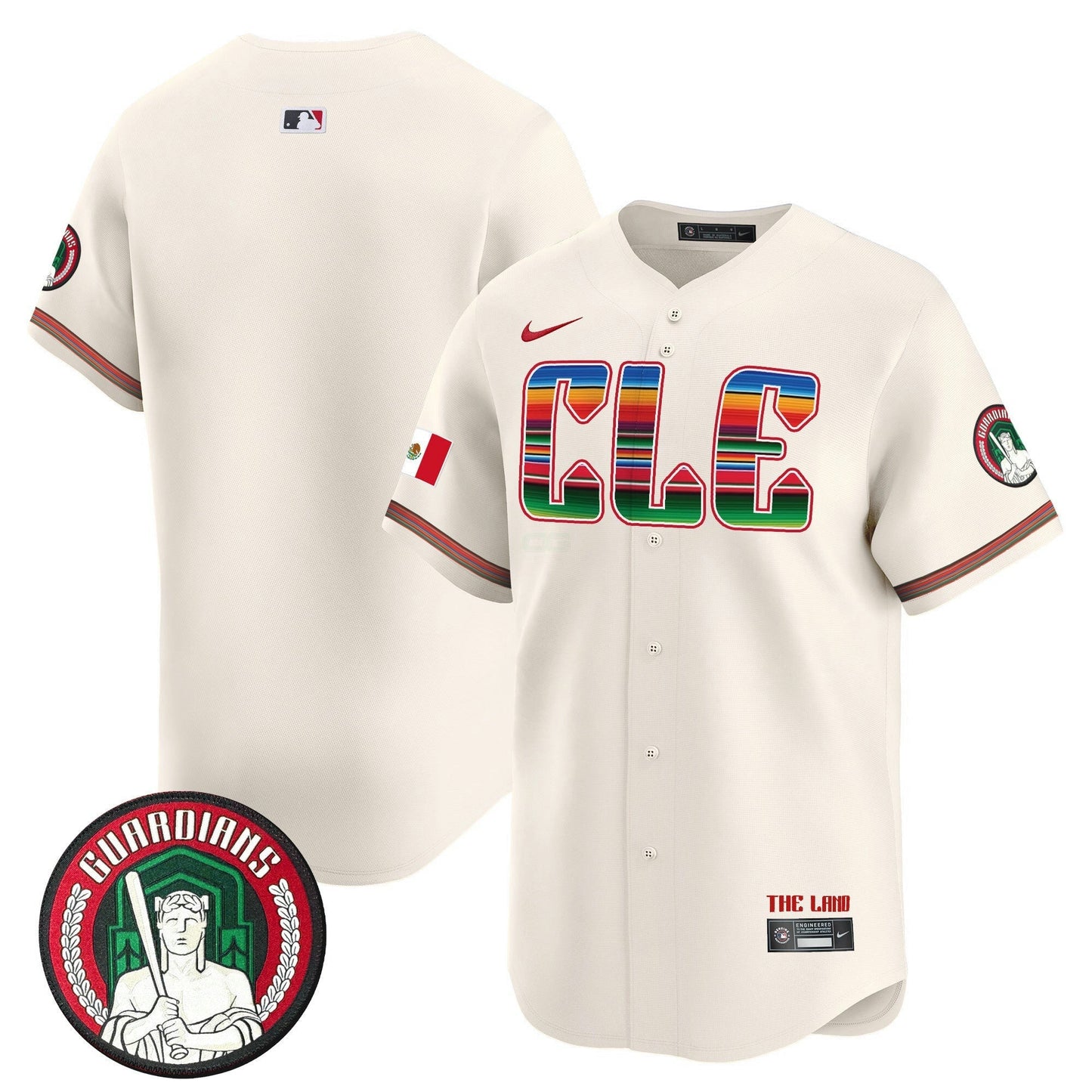 Camisa MLB Men’s Cleveland Mexico Vapor Premier Limited Jersey