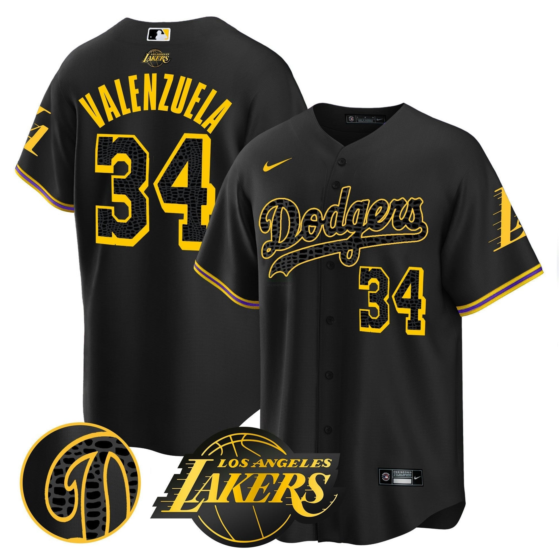 Camisa MLB Men’s Cool Base Mamba Jersey