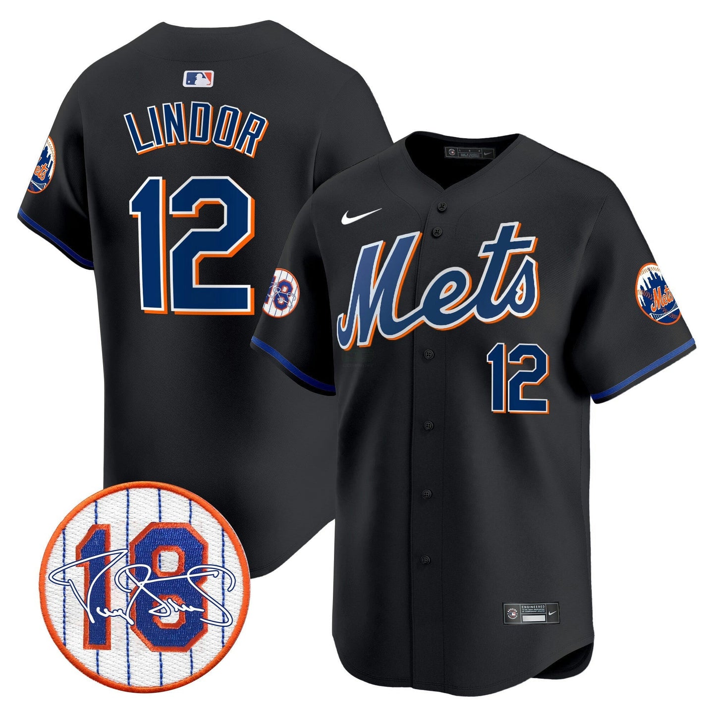 Camisa MLB Men’s Darryl Strawberry Patch Vapor Premier Limited Jersey