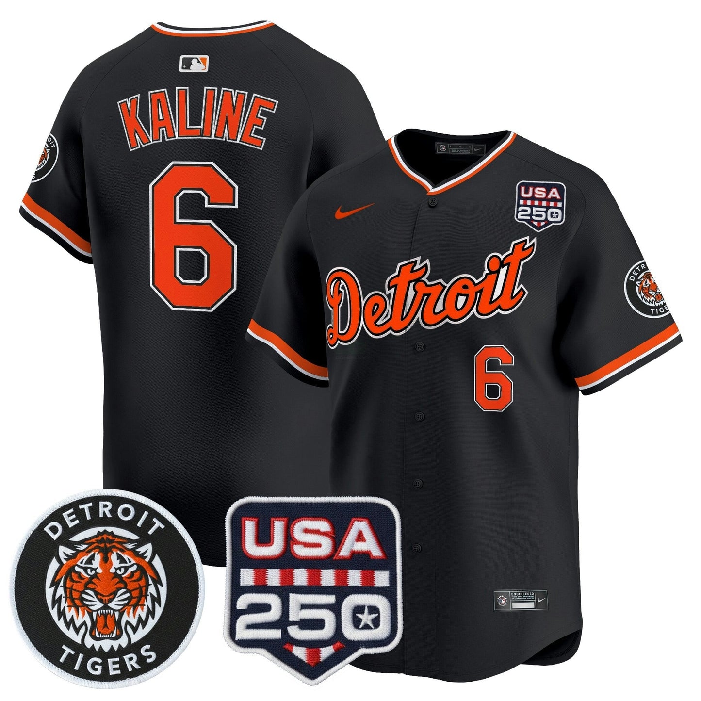 Camisa MLB Men’s Detroit 2026 Alternativa Vapor Premier Limited Jersey – 250America Patch