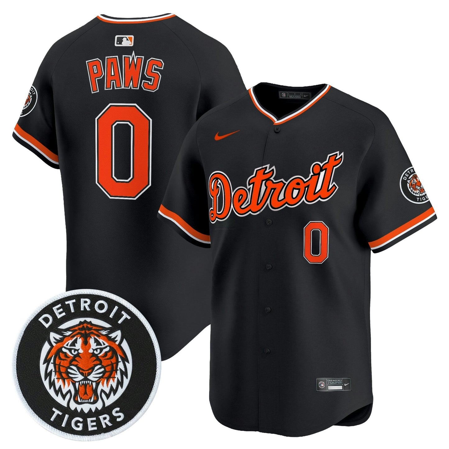 Camisa MLB Men’s Detroit 2026 Alternativa Vapor Premier Limited Jersey