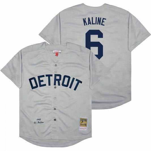 Camisa MLB Men’s Detroit Throwback Jersey – Cooperstown Collection