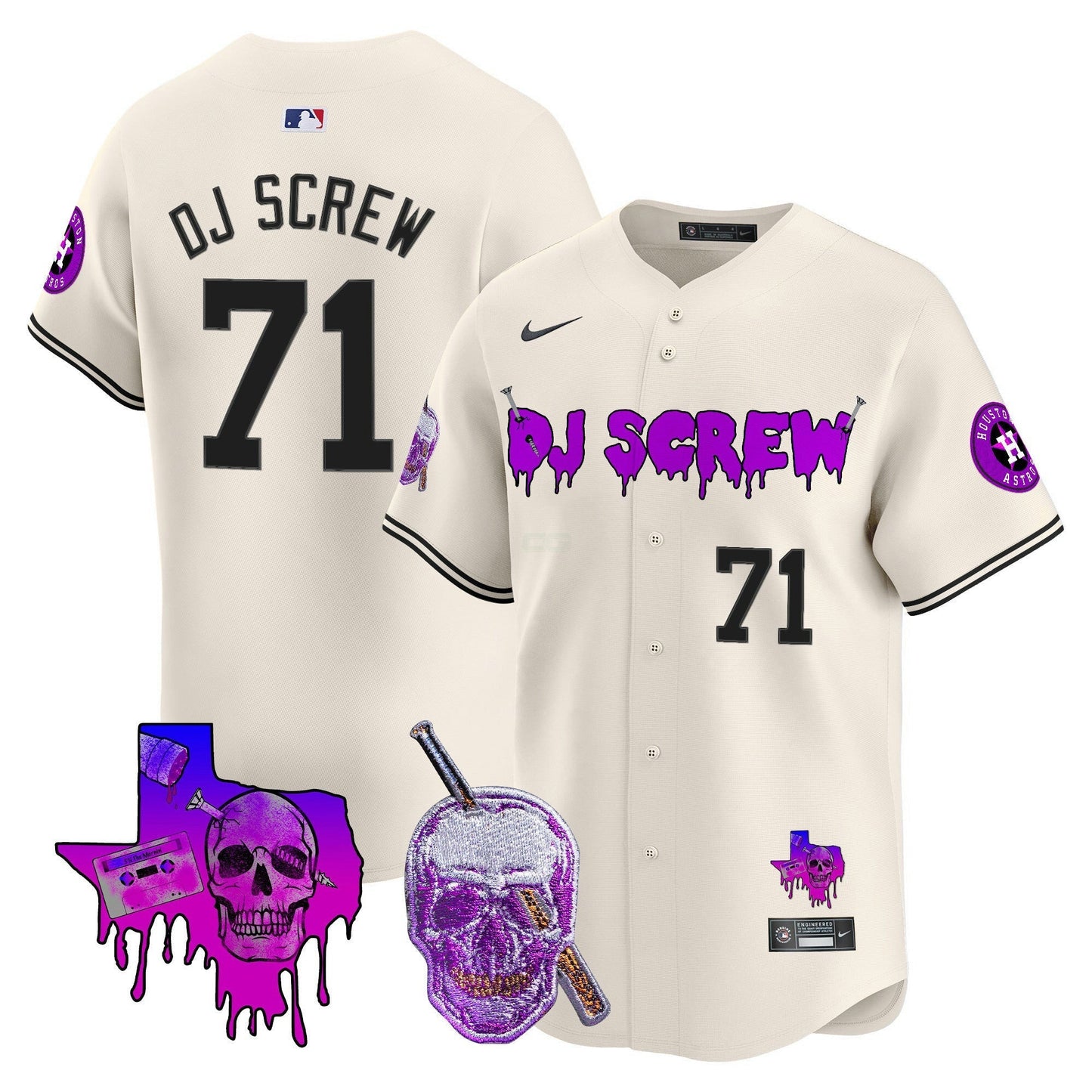 Camisa MLB Men’s DJ Screw Vapor Premier Limited Jersey