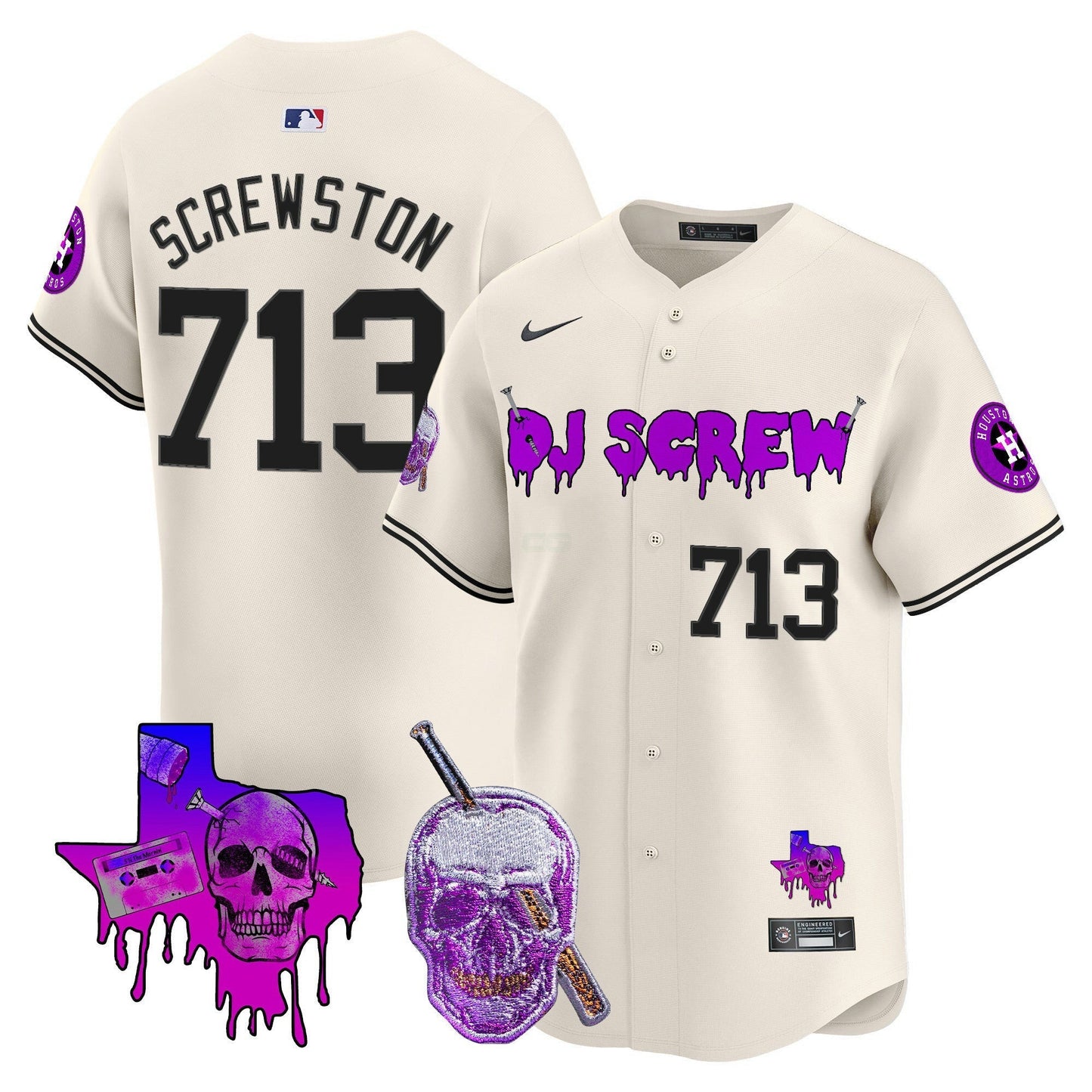 Camisa MLB Men’s DJ Screw Vapor Premier Limited Jersey