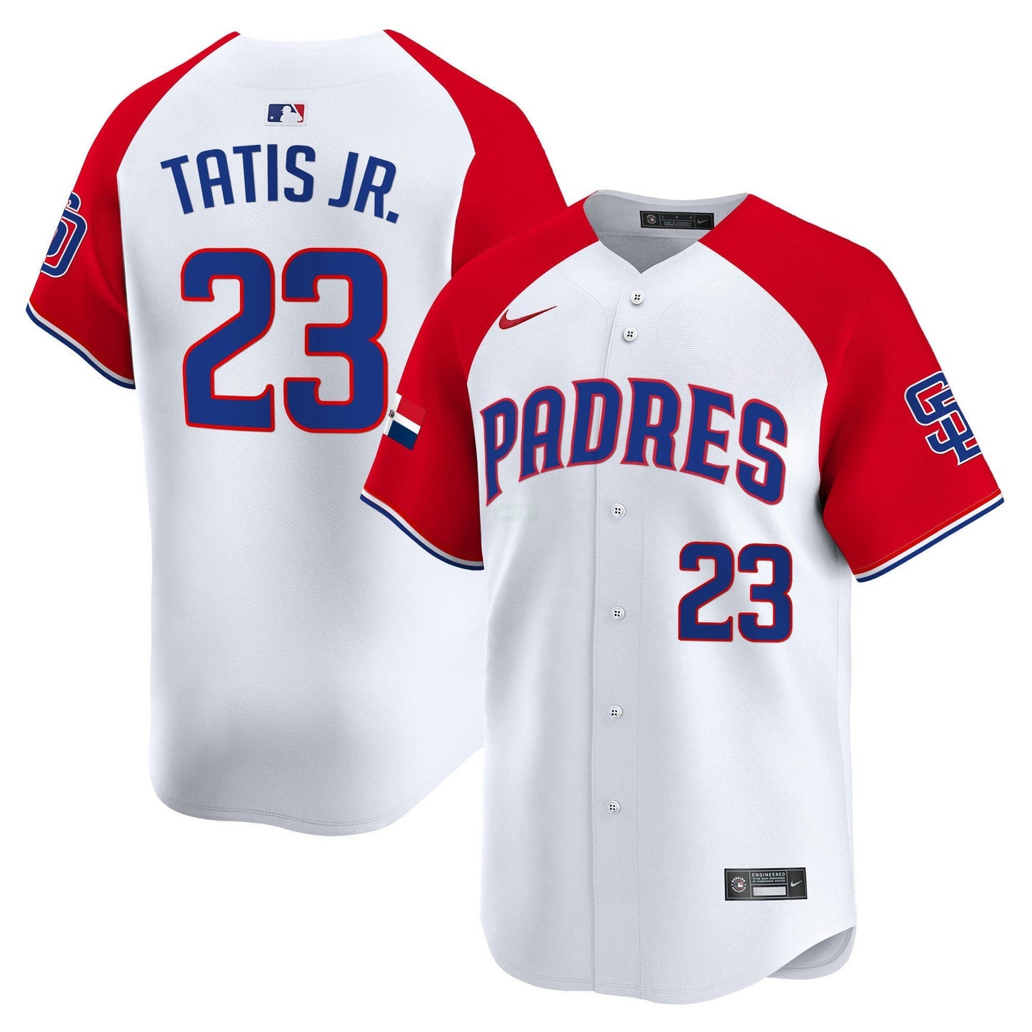 Camisa MLB Men’s Dominican Republic Vapor Premier Limited Jersey