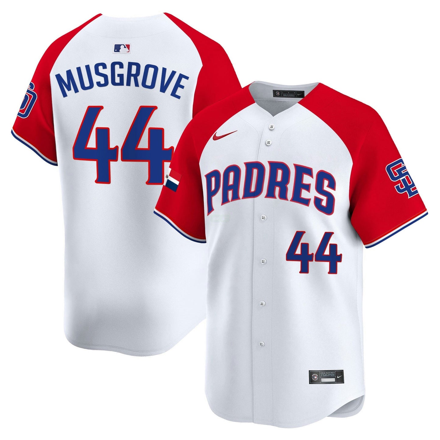 Camisa MLB Men’s Dominican Republic Vapor Premier Limited Jersey