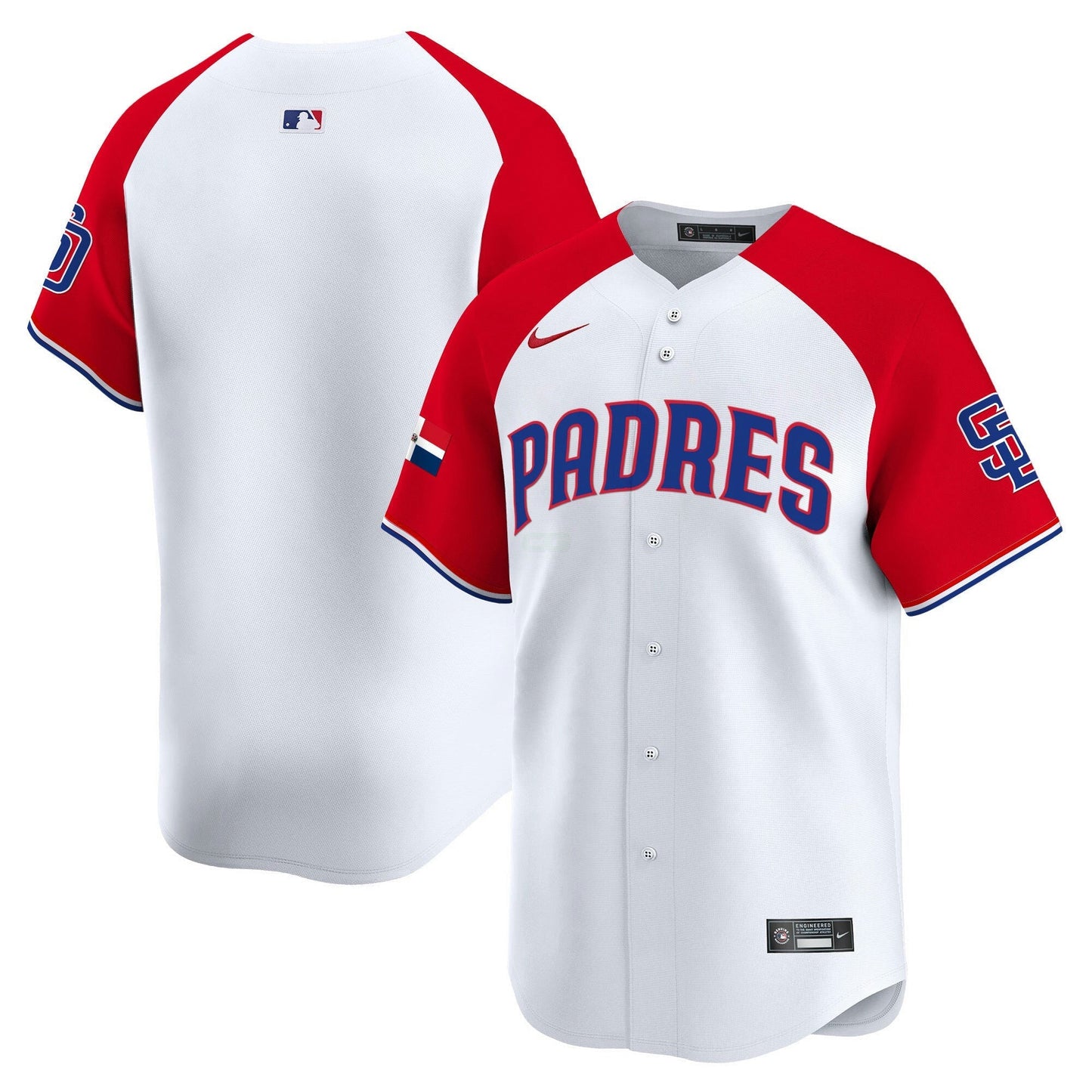 Camisa MLB Men’s Dominican Republic Vapor Premier Limited Jersey