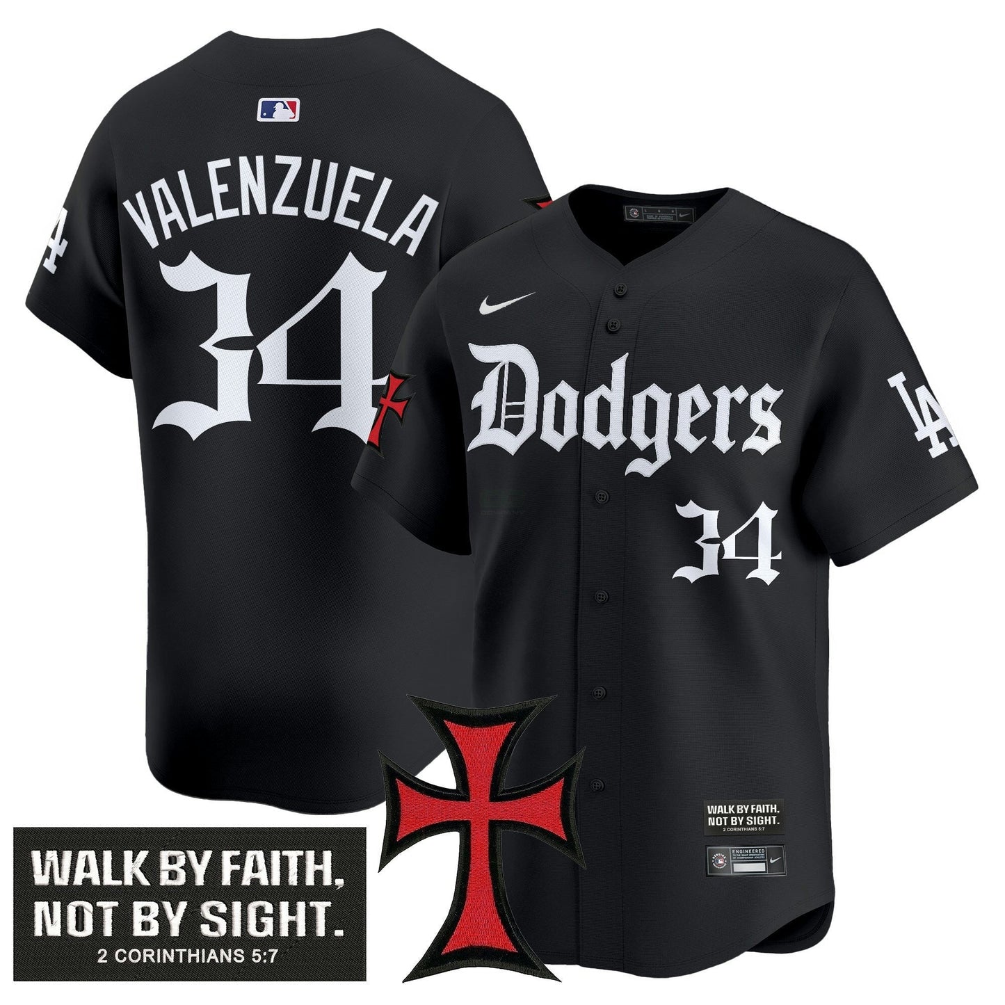Camisa MLB Men’s ‘Faith & Glory Edition’ Vapor Premier Limited Jersey