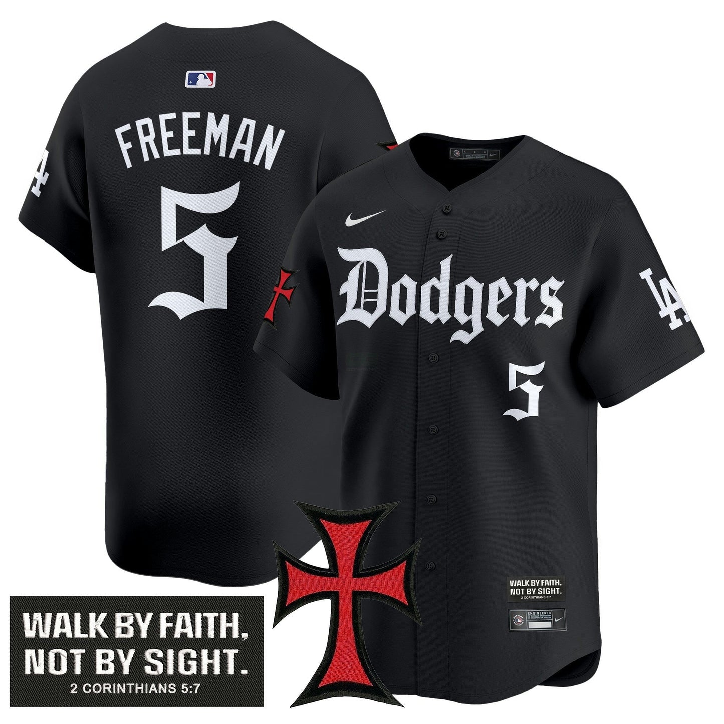Camisa MLB Men’s ‘Faith & Glory Edition’ Vapor Premier Limited Jersey