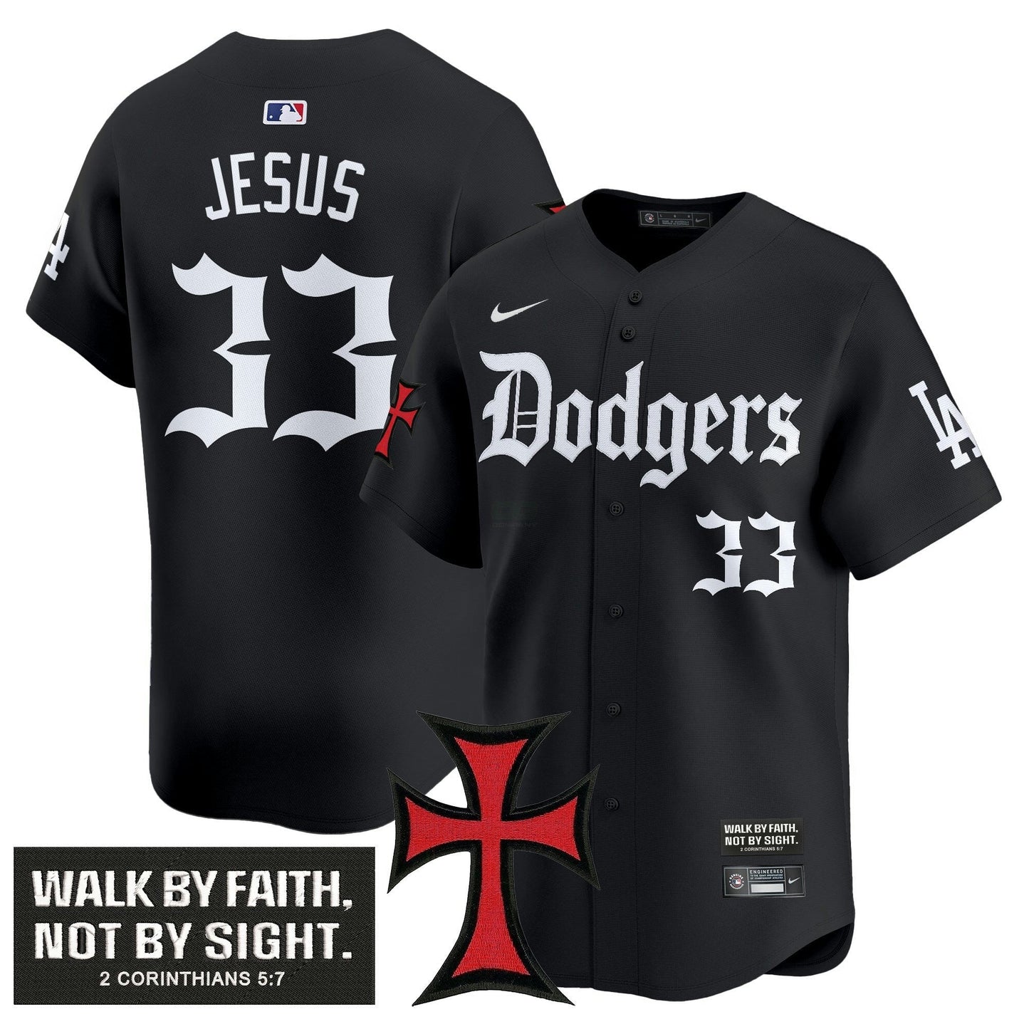 Camisa MLB Men’s ‘Faith & Glory Edition’ Vapor Premier Limited Jersey