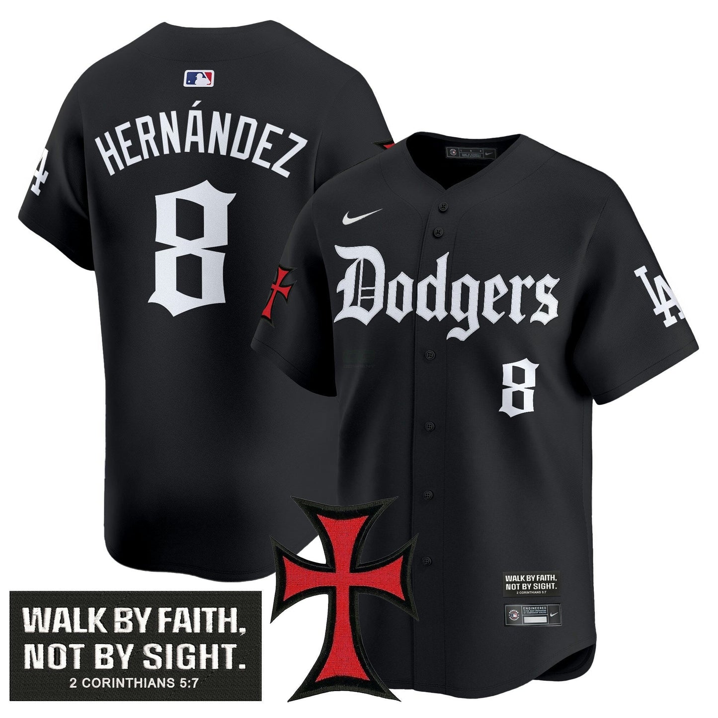 Camisa MLB Men’s ‘Faith & Glory Edition’ Vapor Premier Limited Jersey