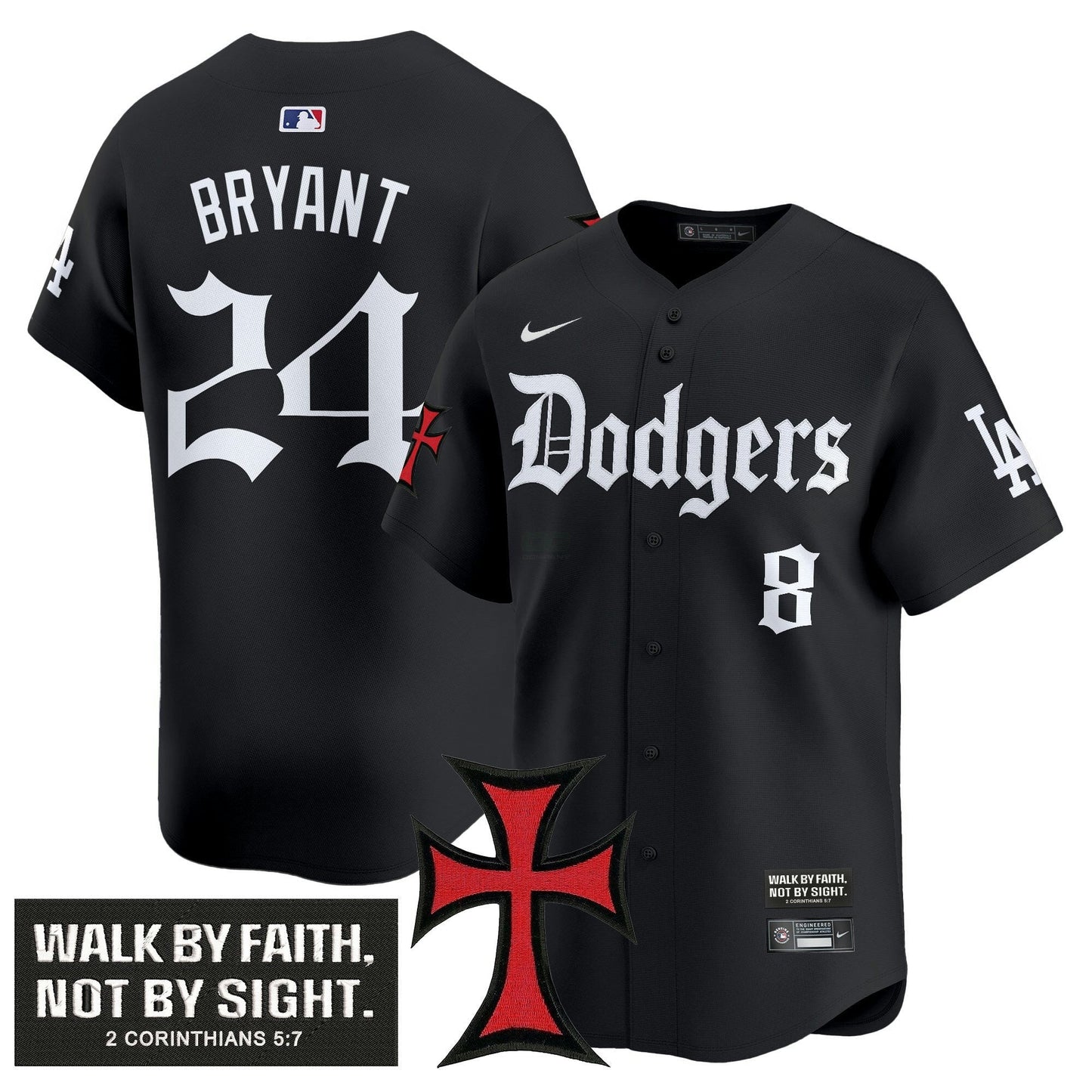 Camisa MLB Men’s ‘Faith & Glory Edition’ Vapor Premier Limited Jersey