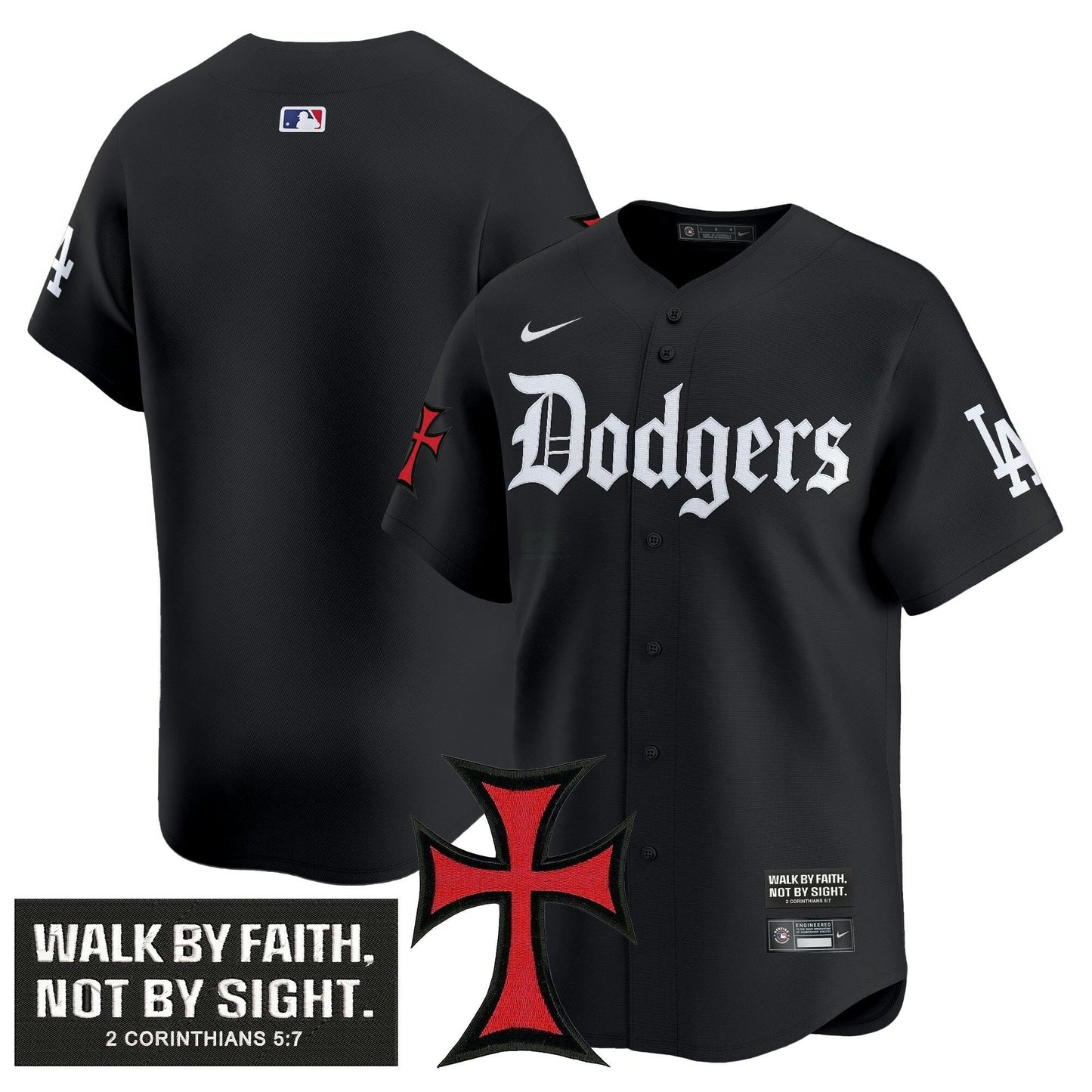 Camisa MLB Men’s ‘Faith & Glory Edition’ Vapor Premier Limited Jersey