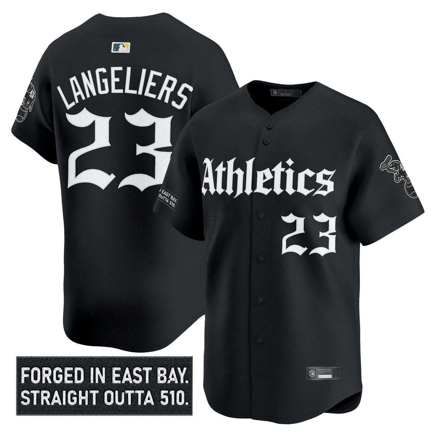 Camisa MLB Men’s ‘Gothic East Bay Edition’ Vapor Premier Limited Jersey