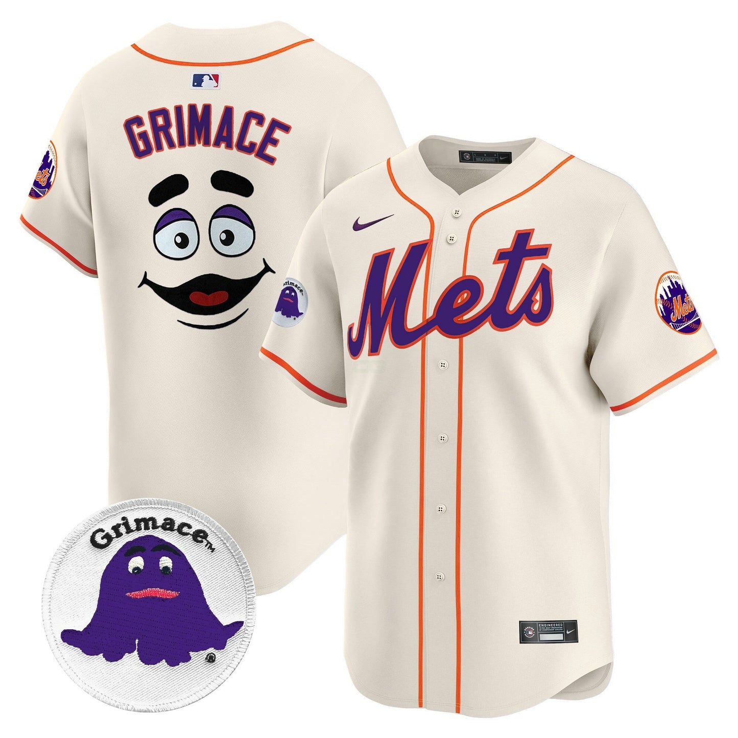 Camisa MLB Men’s Grimace Vapor Premier Limited Jersey