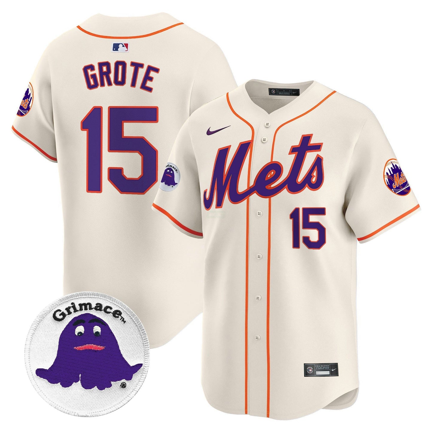 Camisa MLB Men’s Grimace Vapor Premier Limited Jersey