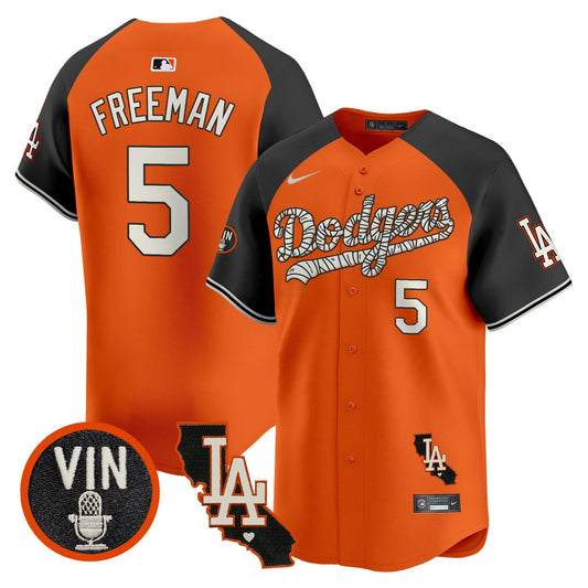 Camisa MLB Los Angeles Dodgers Men’s Halloween Vapor Premier Limited Jersey