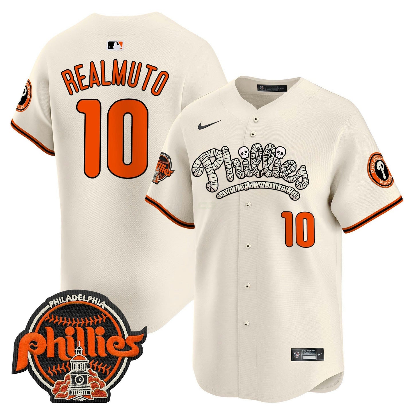 Camisa MLB Philadelphia Phillies Men’s Halloween Vapor Premier Limited Jersey