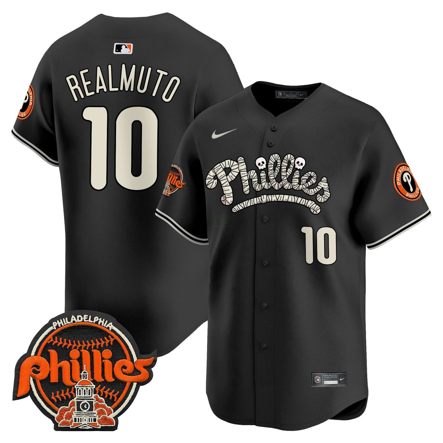 Camisa MLB Philadelphia Phillies Men’s Halloween Vapor Premier Limited Jersey