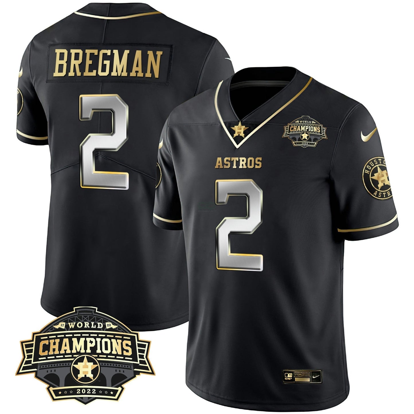 Camisa MLB Men’s Houston 2022 Champions Vapor Limited Jersey