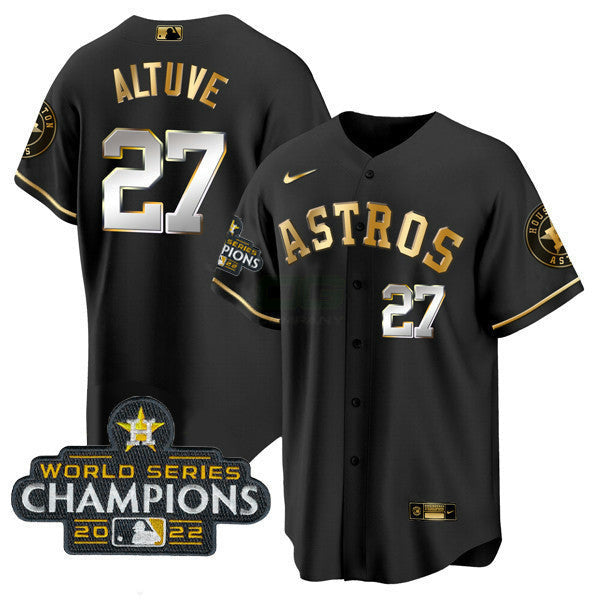 Camisa MLB Men’s Houston 2022 World Series Champions Player Jersey