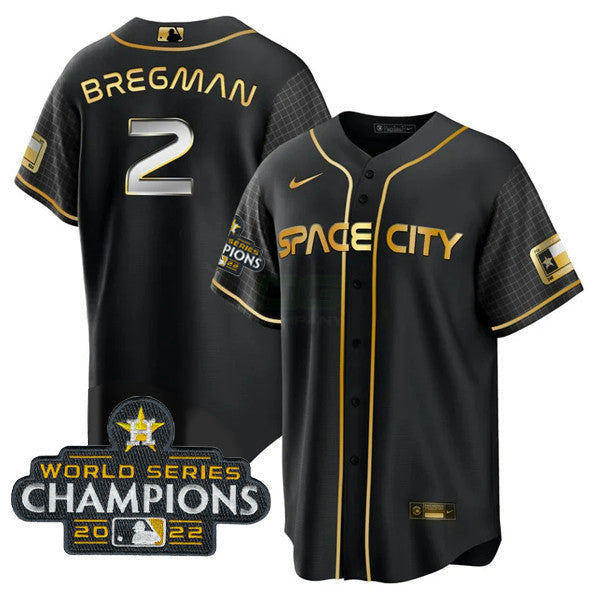 Camisa MLB Men’s Houston 2022 World Series Champions Player Jersey
