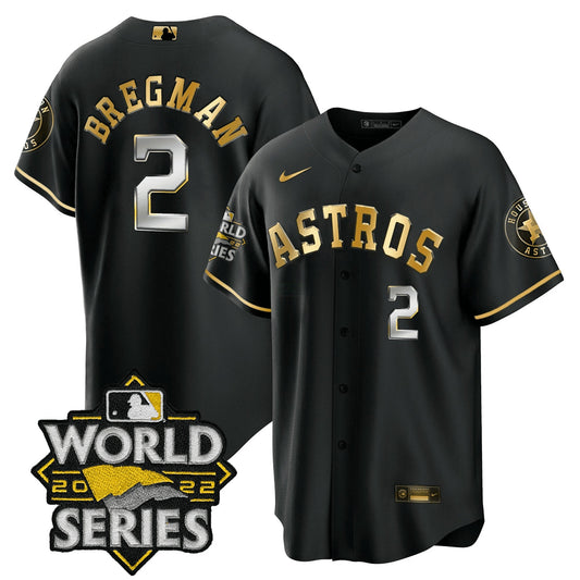 Camisa MLB Men’s Houston 2022 World Series Player Jersey